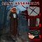 5.6FT Life-Size Halloween Grim Reaper Animatronic Sound-Activated with Glowing Red Eyes, Creepy Movements & Haunting Sounds Battery Powered Indoor/Outdoor Scary Decoration